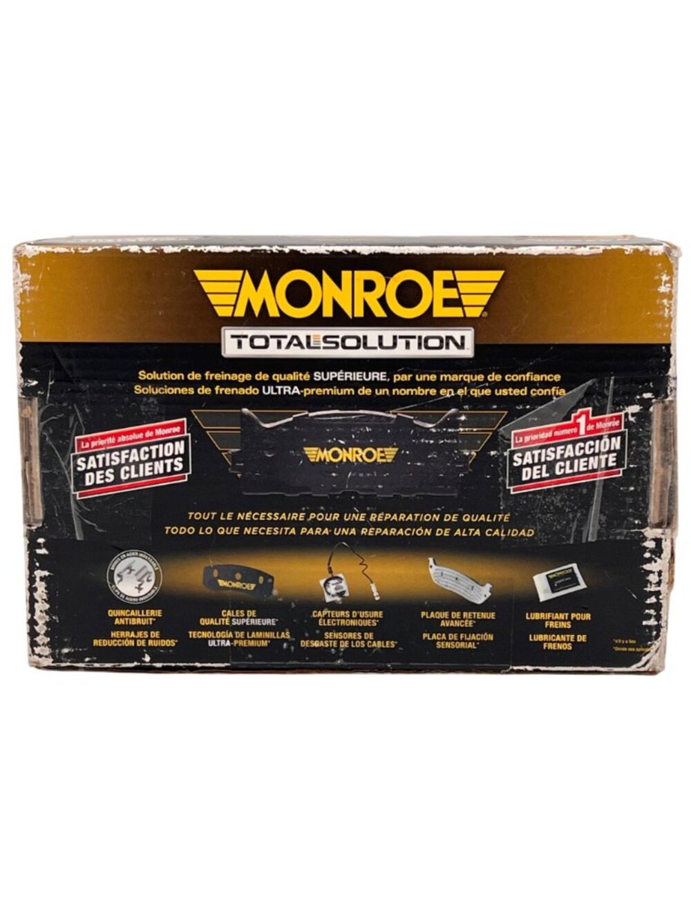Monroe CX1391 Ceramic Rear Brake Pads With Abutment Kit New In Box Toyota Lexus - Picture 14 of 16